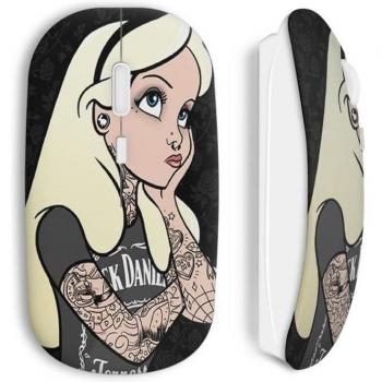 Souris sans fil Alice en mode punk