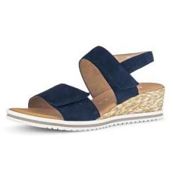 Gabor Damen Sandale Blau 36