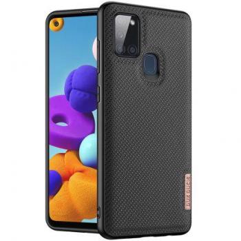 Dux Ducis Fino Series Hülle für Samsung Galaxy A21s, Schwarz