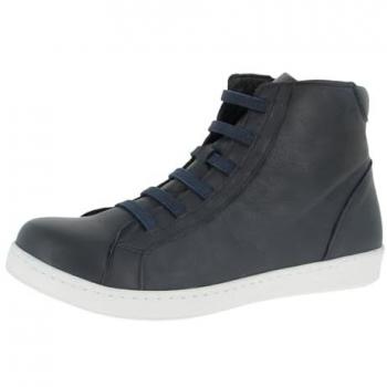 Kurzstiefelette von Andrea Conti, Nappaleder, Größe 37, blau