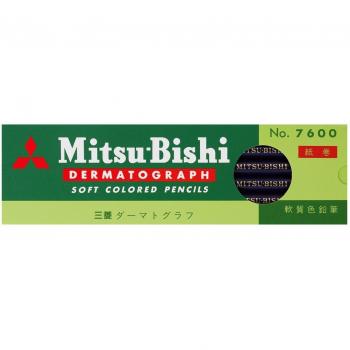 Mitsubishi Buntstift Dermatograph Indigo 12er Set