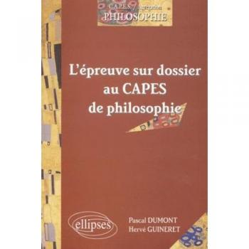 L'épreuve sur dossier au CAPES de philosophie (Capes Agreg)