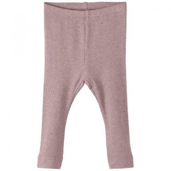Nbnkab Leggings Deauville in Malva e Melange