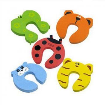 Protector de puerta para niños con dibujos animados, 5 unids/lote, EVA