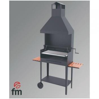 Barbecue 80cm en Bois et Charbon FM BVE-84