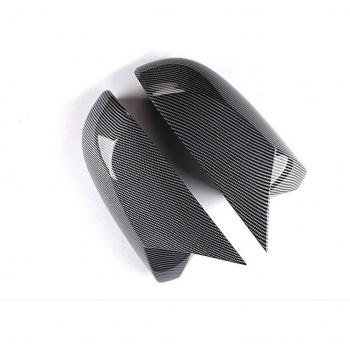 Carbon Fiber Style Side Mirror Caps for Toyota Camry and Avalon