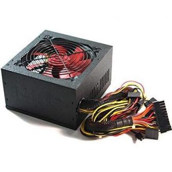 Hkc V-650 Alimentatore Silent ATX v2.2 Ventola 120mm Rosso/Nero
