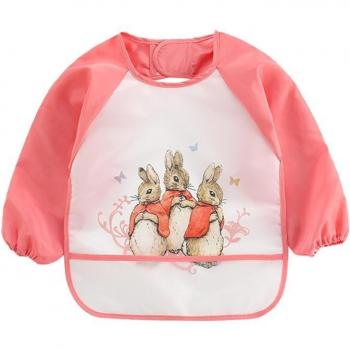Tablier imperméable à manches longues pour bébé
