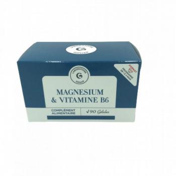 Giphar Magnésio e Vitamina B6 90 Cápsulas Gelatinosas