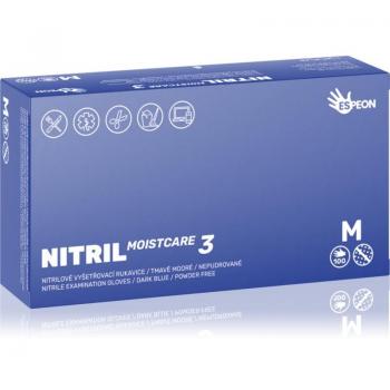 Espeon Nitril Moistcare3 Dark Blue Powder-Free Gloves Size M 2x50 pcs