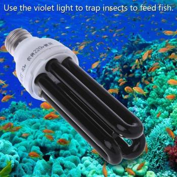 UV Blacklicht CFL E27 40W