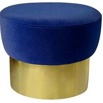 Pouf Chic Elia Velours Or