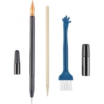 5Pcs Scratch Sketch Art Set with Scraper Stick and Brush
