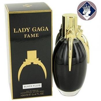 Eau De Parfum Spray Lady Gaga Fame Black Fluid 100 ml