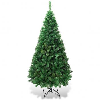 Sapin de Noël Coast 210 cm Vert avec Support Métallique