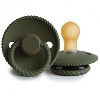Ciuccio Frigg Rope Olive 0-6 mesi