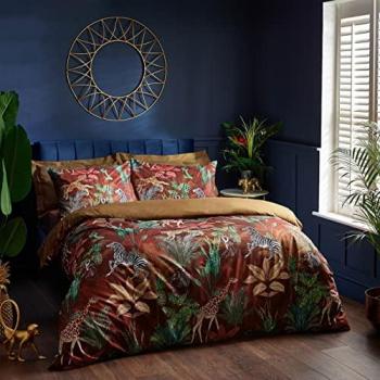 Wylder Aranya Exotic Animal Velvet Duvet Cover Set