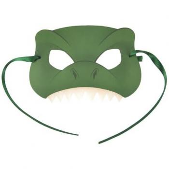 Pack Dinosaurus 8 Masques à Ruban Vert