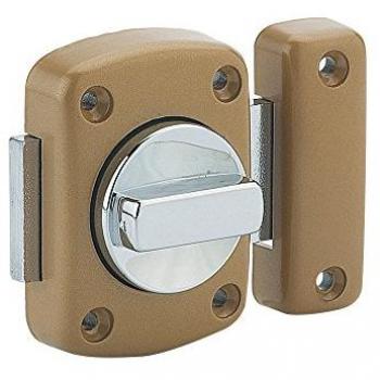 Serrurier Picard: Verrou Intégral 40 mm Bronze pour Portes d’Ameublement