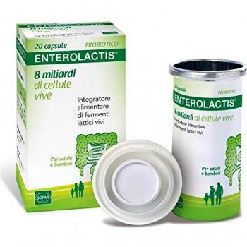 Enterolactis 20 Capsule Integratore Probiotico Intestinale
