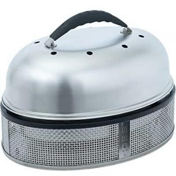 Cobb Grill Supreme Deluxe inkl. Bratenrost, silber