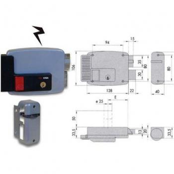 CISA 5661 Serrure Électrique Niveau 6