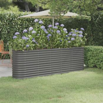 Plateforme plantière en acier enduit poudre