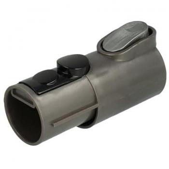 Dyson V7 Extra‑Adapter (Grau/Rot) – Fluffy & Trigger‑Design