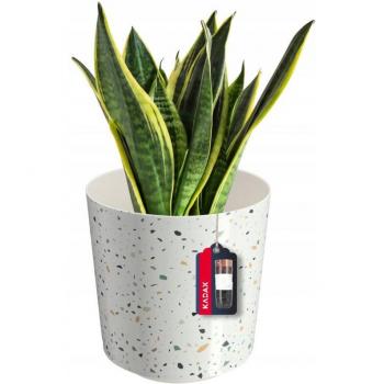Plastic KADAX Terrazzo Planter, 19 cm