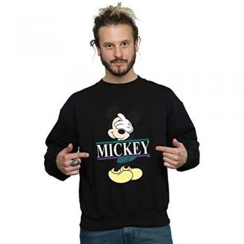 Sérénité Mickey Noir – T-shirt à Lettres