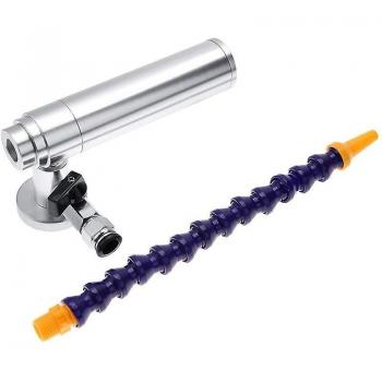 Dispositif de séchage mécanique FSU Vortex 160 mm Argent – tuyau flexible