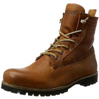 Boots Donna Blackstone con Lacci e Interno in Pelliccia