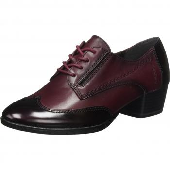 Tamaris 23313 Women's Oxfords, Red, Size 6.5 UK