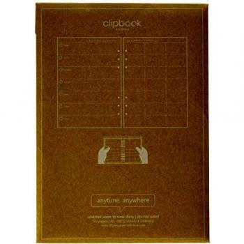 A5 Clip‑Binder Undated Week View