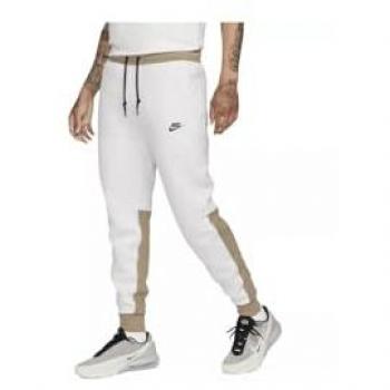 Nike Men's White Tech Fleece Jogger