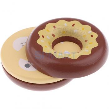 Wooden Strawberry Chocolate Donut Play Food for Kids