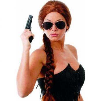 Parrucca Treccia Lara Croft