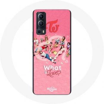 Étui Vivo Y72 TWICE Logo Rouge