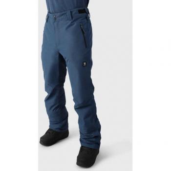 Brunotti Men's Medium Snow Pants, Night Blue with Footrail