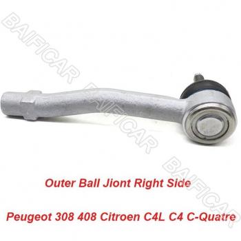 Biellette de direction intérieure Baificar pour Peugeot 308 3008 408 Citroën C4L C4