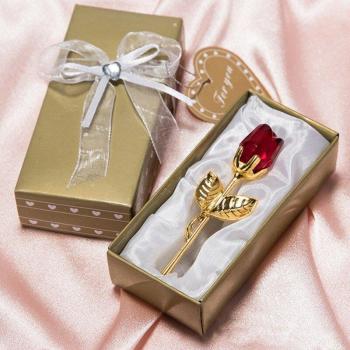 Artificial Metal Rod Crystal Rose