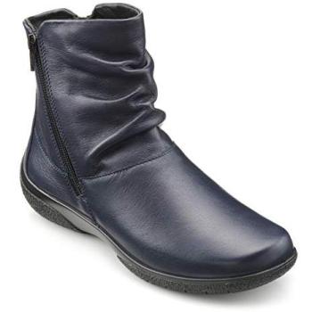 Wide Fit Navy Whisper Boots for Women, Size 5