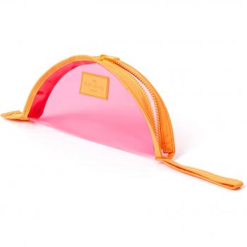 Vibrant Lunar Satchel (Orange/Pink)