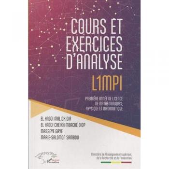 Cours et exercices d'analyse L1MPI : Première année de licence de mathématiques, physique et informatique