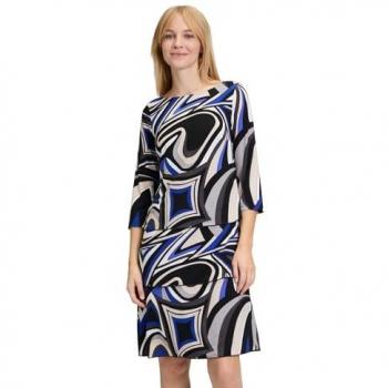 Betty Barclay Maxikleid mit Stufen und 3/4 Arm