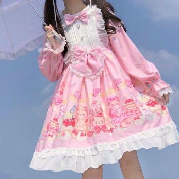 Lolita Sweet Bear Long‑Sleeve Elegance