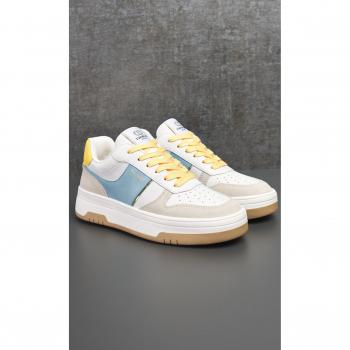 Sneakers Twinset in Pelle Color Block