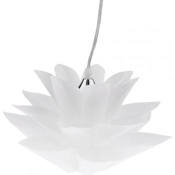 DIY White Lotus Hanging Light