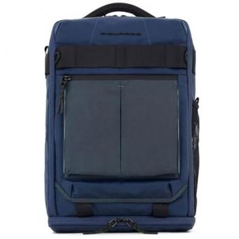 Piquadro Arne Men's Blue Laptop Backpack 40cm