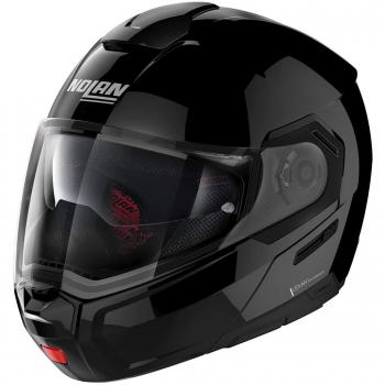 Casque Nolan N90‑3 – Classic N‑COM Noir Élégant